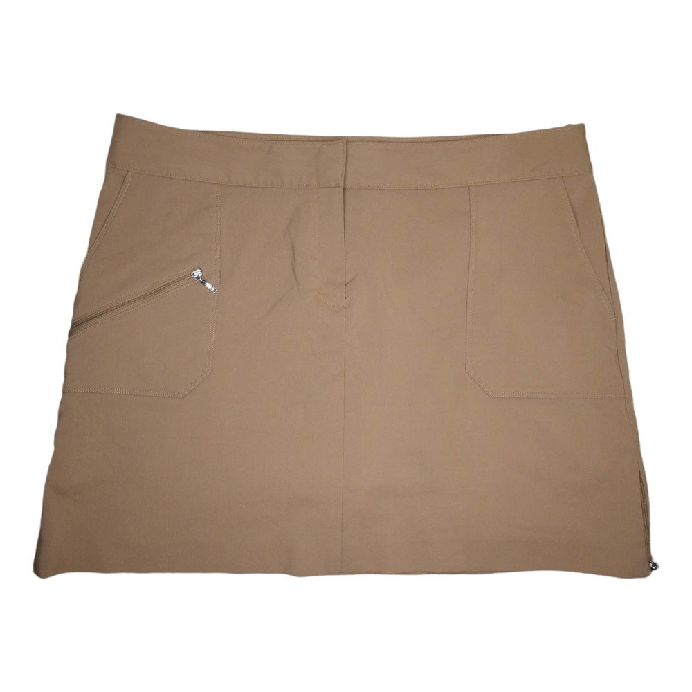 IZOD XFG Cool FX Light Brown Skort Size 16